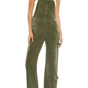 Forever 21 Brown Women's Corduroy Overalls